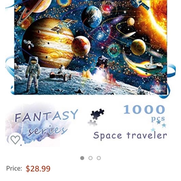 Ingooood- Jigsaw Puzzles 1000 Pieces for Adult- Fantasy Series
Space Traveler - Picture 3 of 5